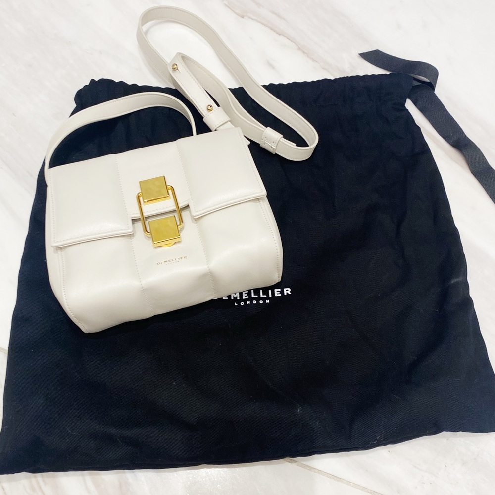 ❤️Demellier London White Leather Bag❤️